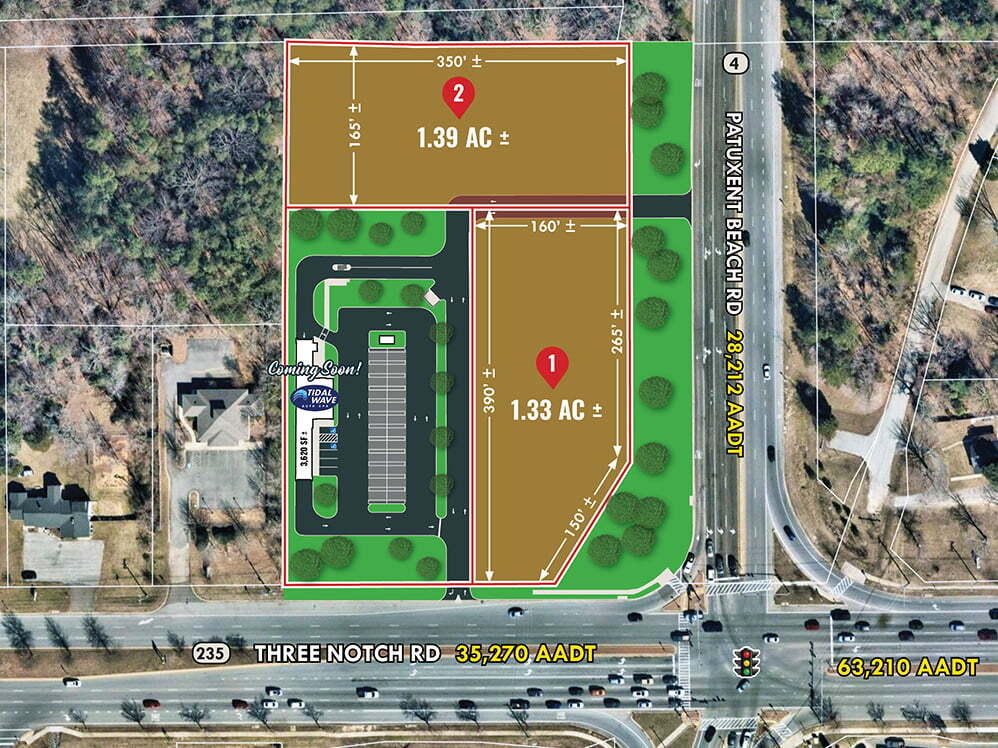 23186 Three Notch Rd, California, MD for lease Site Plan- Image 1 of 4