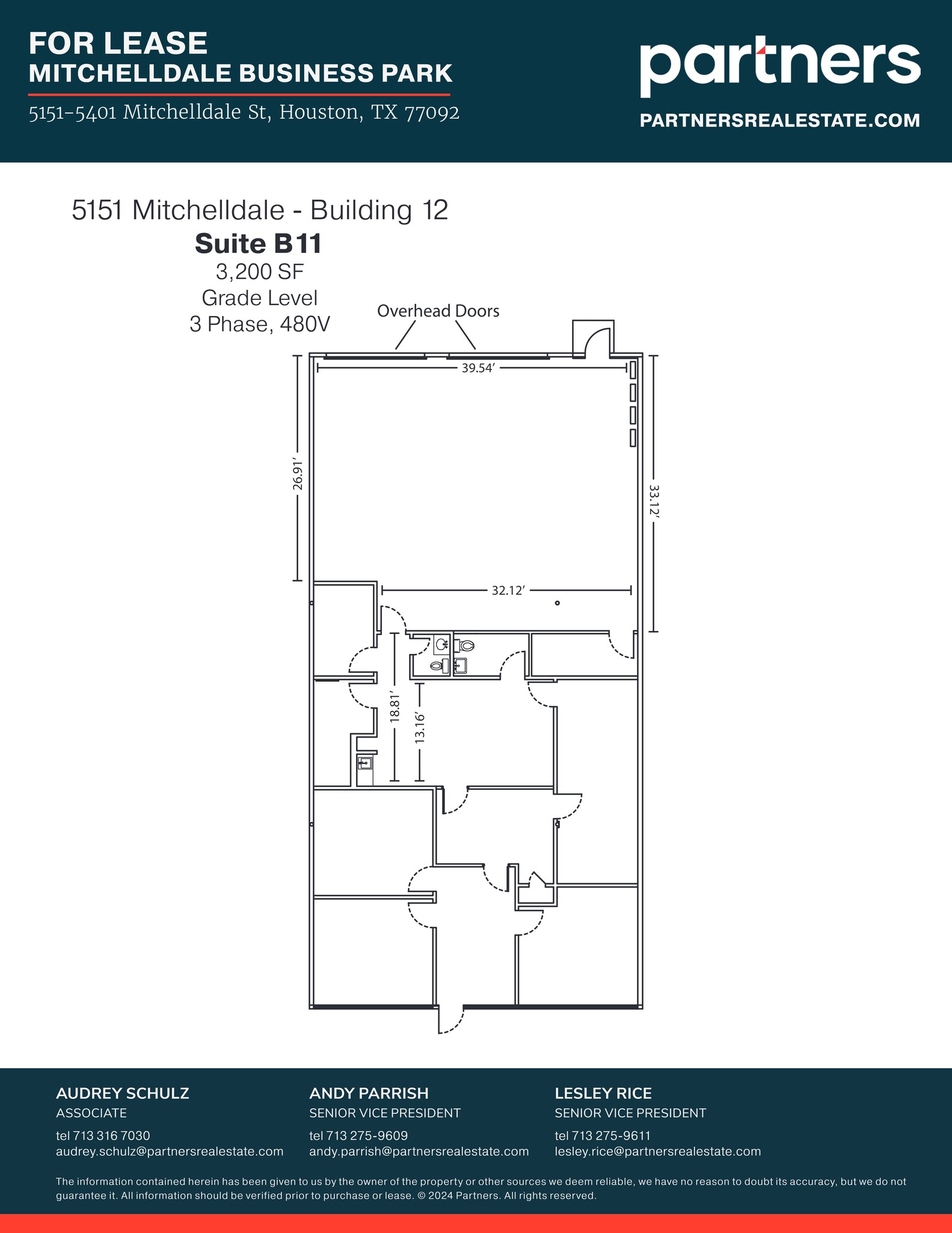 5151 Mitchelldale St, Houston, TX for lease Site Plan- Image 1 of 1