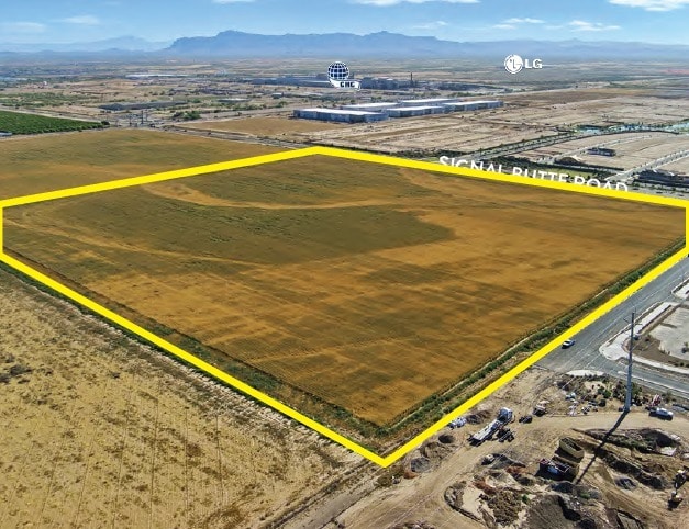 S of SWC Signal Butte & Germann Rd, Queen Creek, AZ for lease - Aerial - Image 2 of 4
