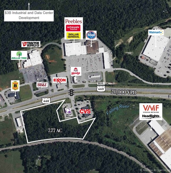 7730 Richmond Hwy, Appomattox, VA for sale - Building Photo - Image 1 of 2