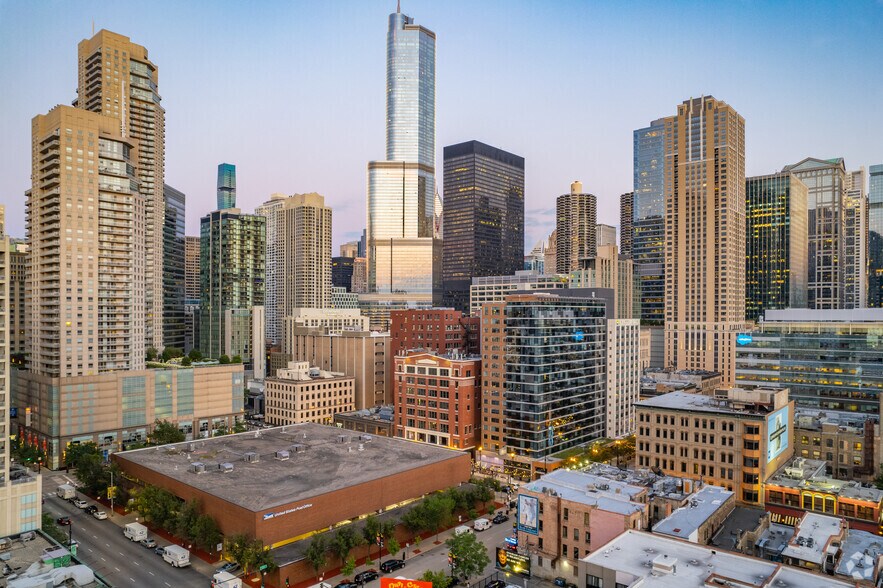 57-59 W Grand Ave, Chicago, IL for lease - Aerial - Image 3 of 3