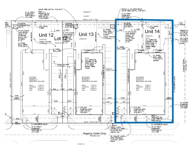 51795 Regency Center Dr, Macomb, MI for lease - Site Plan - Image 2 of 3