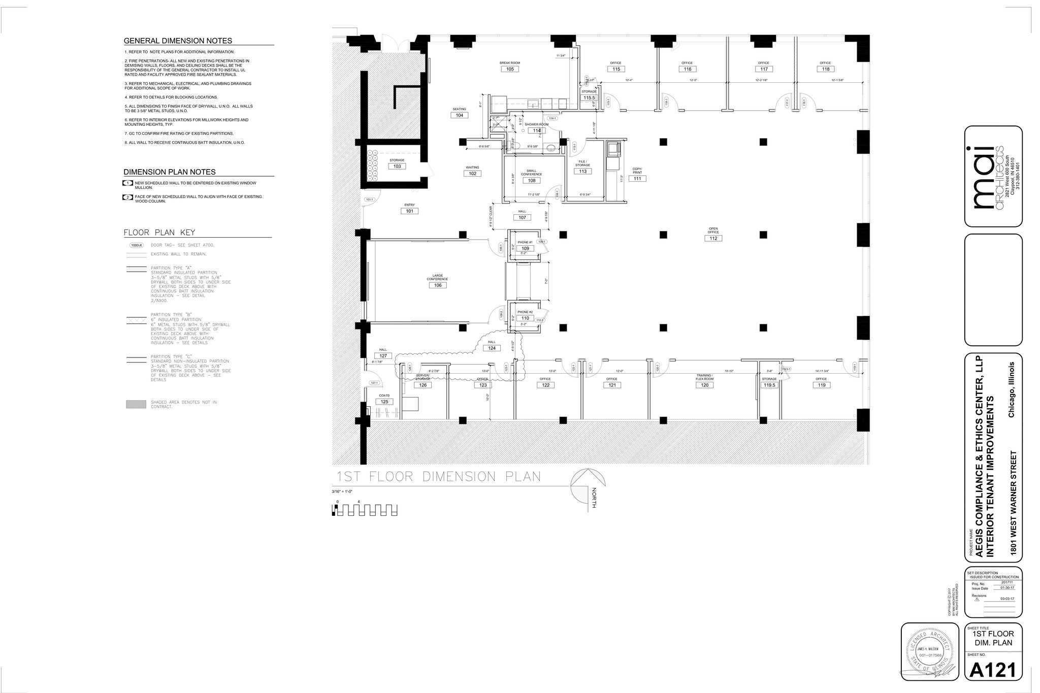 1801 W Warner Ave, Chicago, IL for lease Site Plan- Image 1 of 10