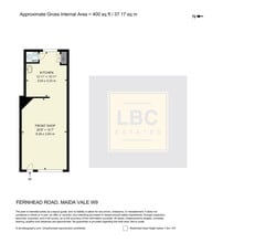 69 Fernhead Rd, London for lease Floor Plan- Image 1 of 1