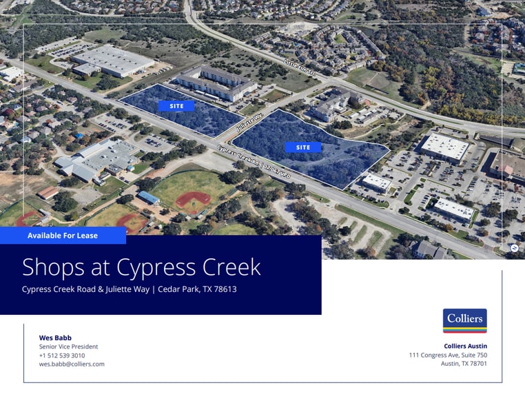 Cypress Creek Rd, Cedar Park, TX for sale - Primary Photo - Image 1 of 1