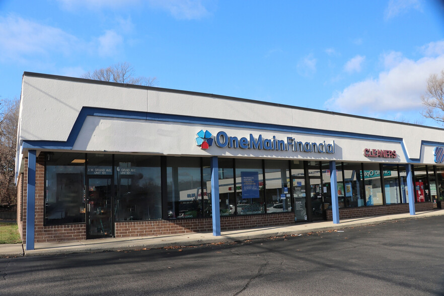 2-20 W Grand Ave, Fox Lake, IL for lease - Building Photo - Image 1 of 5