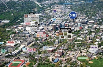 205 N 10th St, Boise, ID - AERIAL  map view