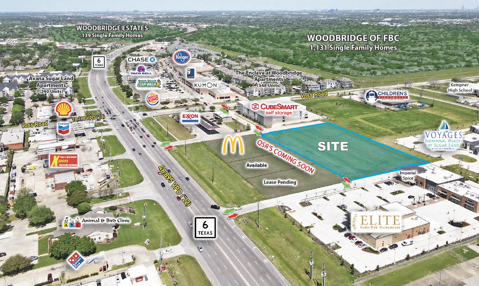 0 Hwy 6 South, Sugar Land, TX 77498, Sugar Land, TX for sale - Aerial - Image 1 of 1