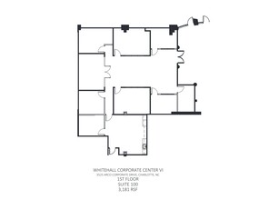 3525 Whitehall Park Dr, Charlotte, NC for lease Site Plan- Image 1 of 1