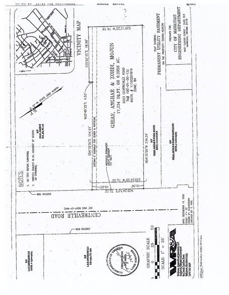 9023 Centreville Rd, Manassas, VA for sale - Plat Map - Image 2 of 2