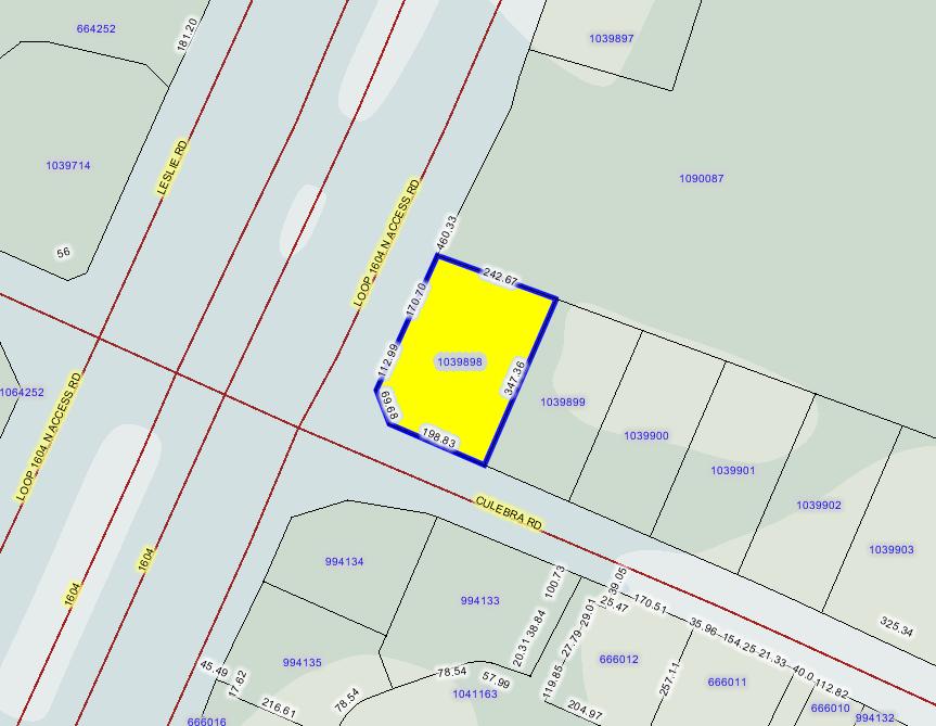 10673 Culebra Rd, San Antonio, TX for sale Plat Map- Image 1 of 1