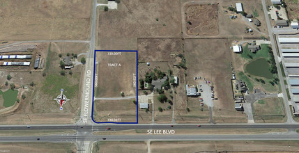 2801 SE Lee Blvd, Lawton, OK - aerial  map view - Image1