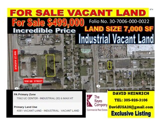 More details for 2622 NW 68th St, Miami, FL - Land for Sale