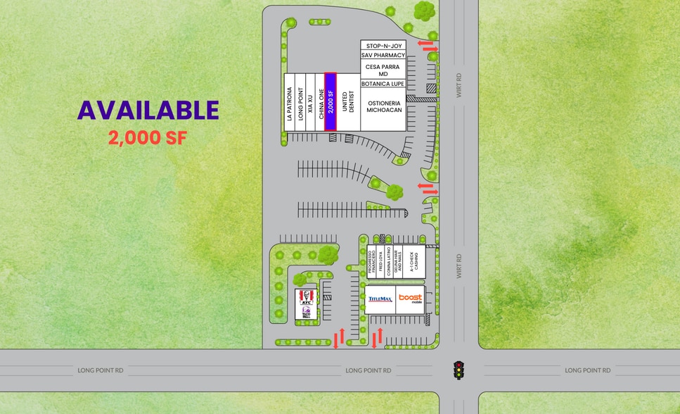 7902 Long Point Rd, Houston, TX for lease - Building Photo - Image 2 of 7