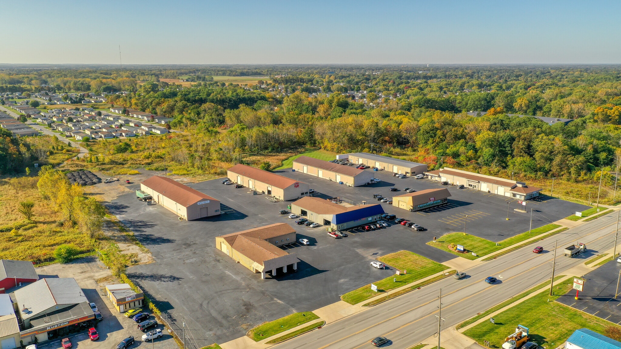 5383 US Highway 6, Portage, IN for lease Aerial- Image 1 of 11
