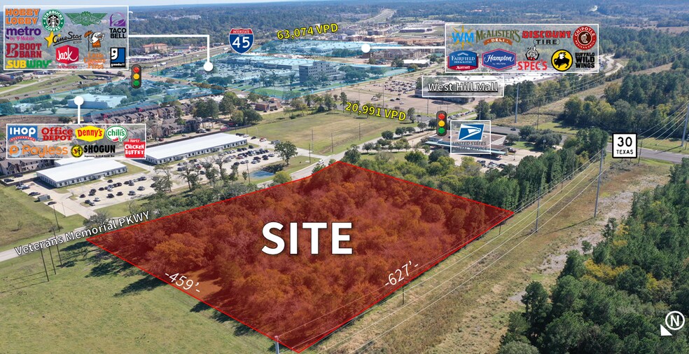 W Hills Dr, Huntsville, TX 77340