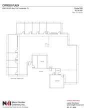 6365 NW 6th Way, Fort Lauderdale, FL for lease Floor Plan- Image 1 of 6