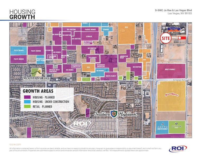 LAS VEGAS BLVD, Las Vegas, NV for sale - Aerial - Image 3 of 5