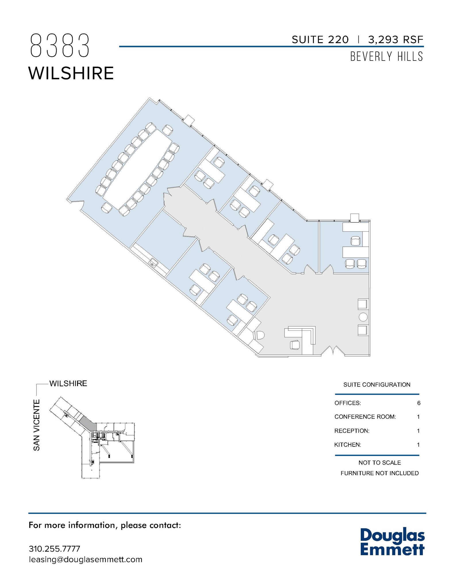 8383 Wilshire Blvd, Beverly Hills, CA for lease Floor Plan- Image 1 of 1