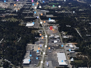 1904-1930 Highway 15, Laurel, MS - AERIAL  map view