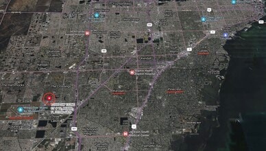 12000-12163 SW 132nd Ct, Miami, FL - AERIAL  map view - Image1