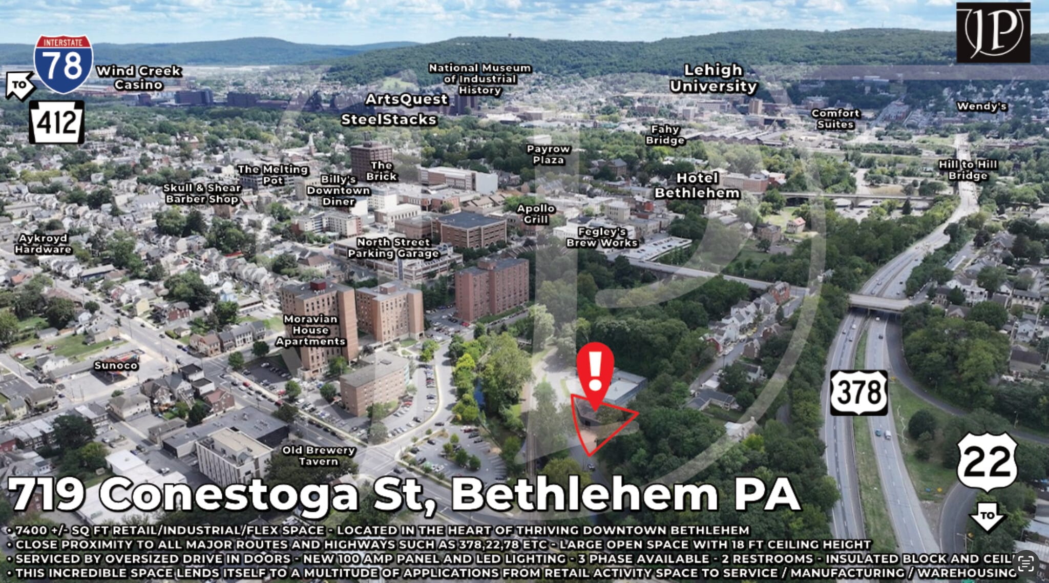 719 Conestoga St, Bethlehem, PA for lease Building Photo- Image 1 of 36