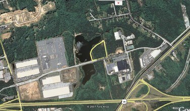 3750 Naturally Fresh Blvd, Atlanta, GA - AERIAL  map view