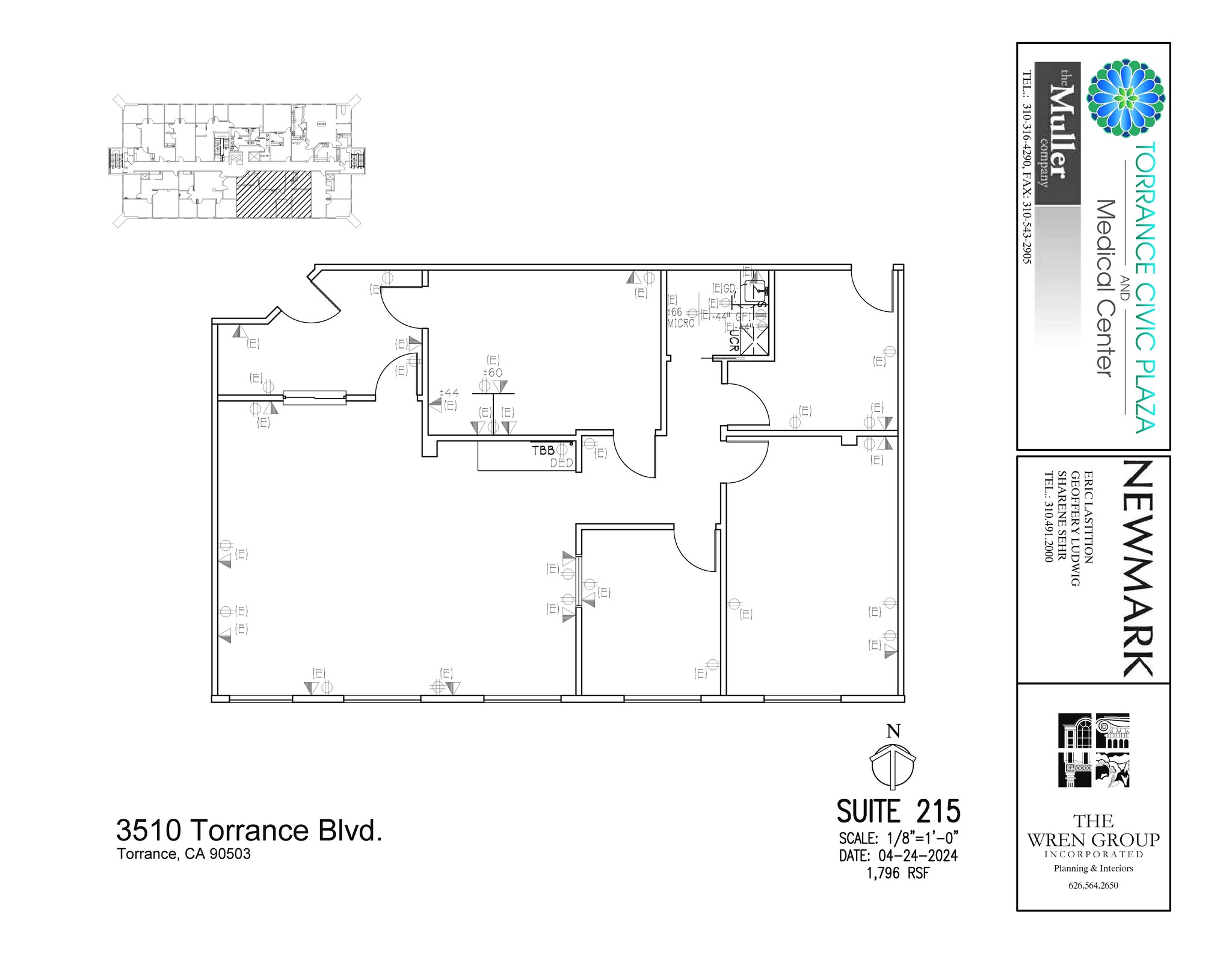 3400 Torrance Blvd, Torrance, CA for lease Floor Plan- Image 1 of 1