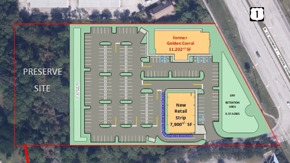10753 S US Highway 1, Port Saint Lucie, FL for lease - Plat Map - Image 1 of 4
