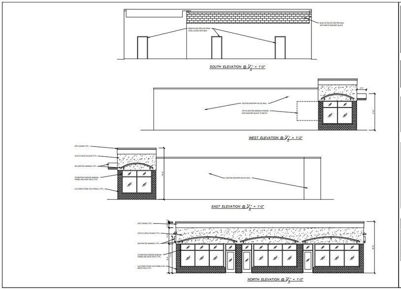 27301-27309 5 Mile Rd, Redford, MI for lease - Building Photo - Image 2 of 9