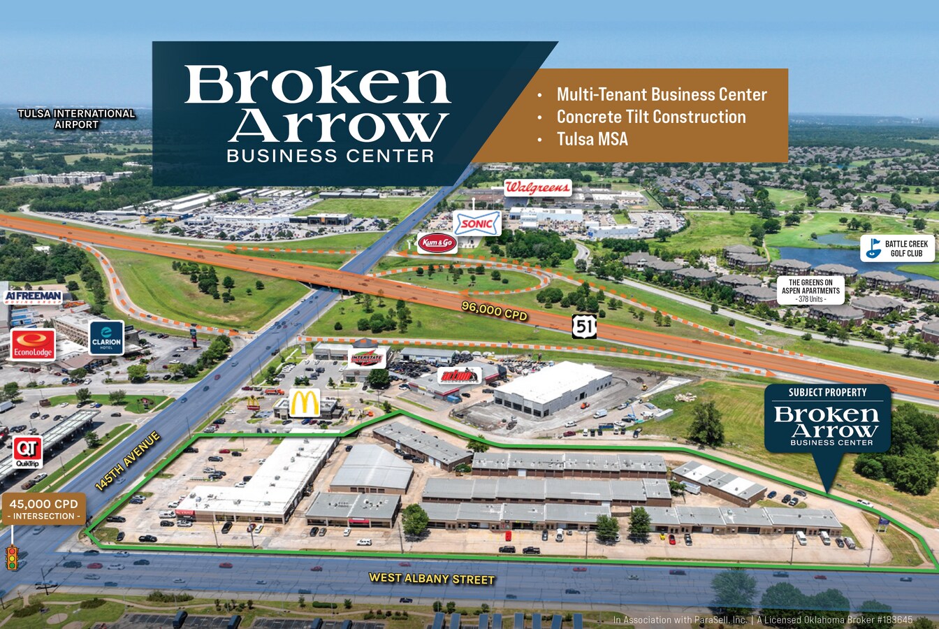 Broken Arrow Business Center Broken Arrow, OK for Sale
