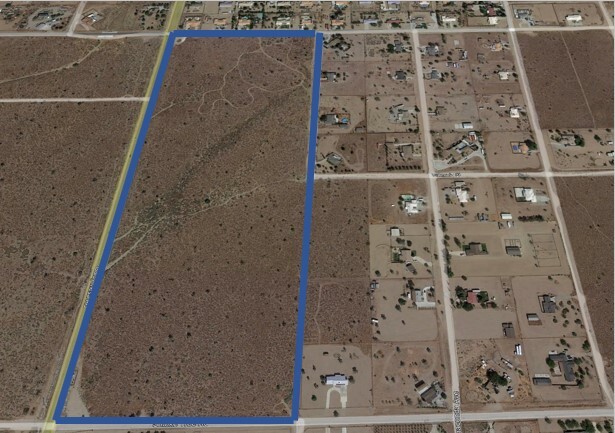 Baldy Mesa Road, Victorville, CA for sale - Aerial - Image 1 of 3