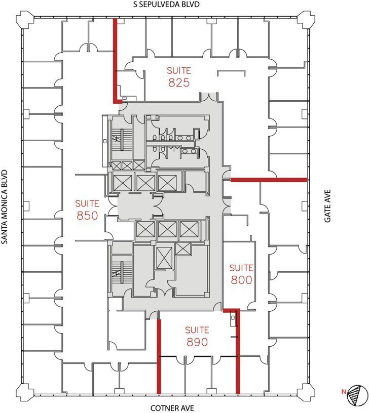 11150 Santa Monica Blvd, Los Angeles, CA for lease Floor Plan- Image 1 of 1