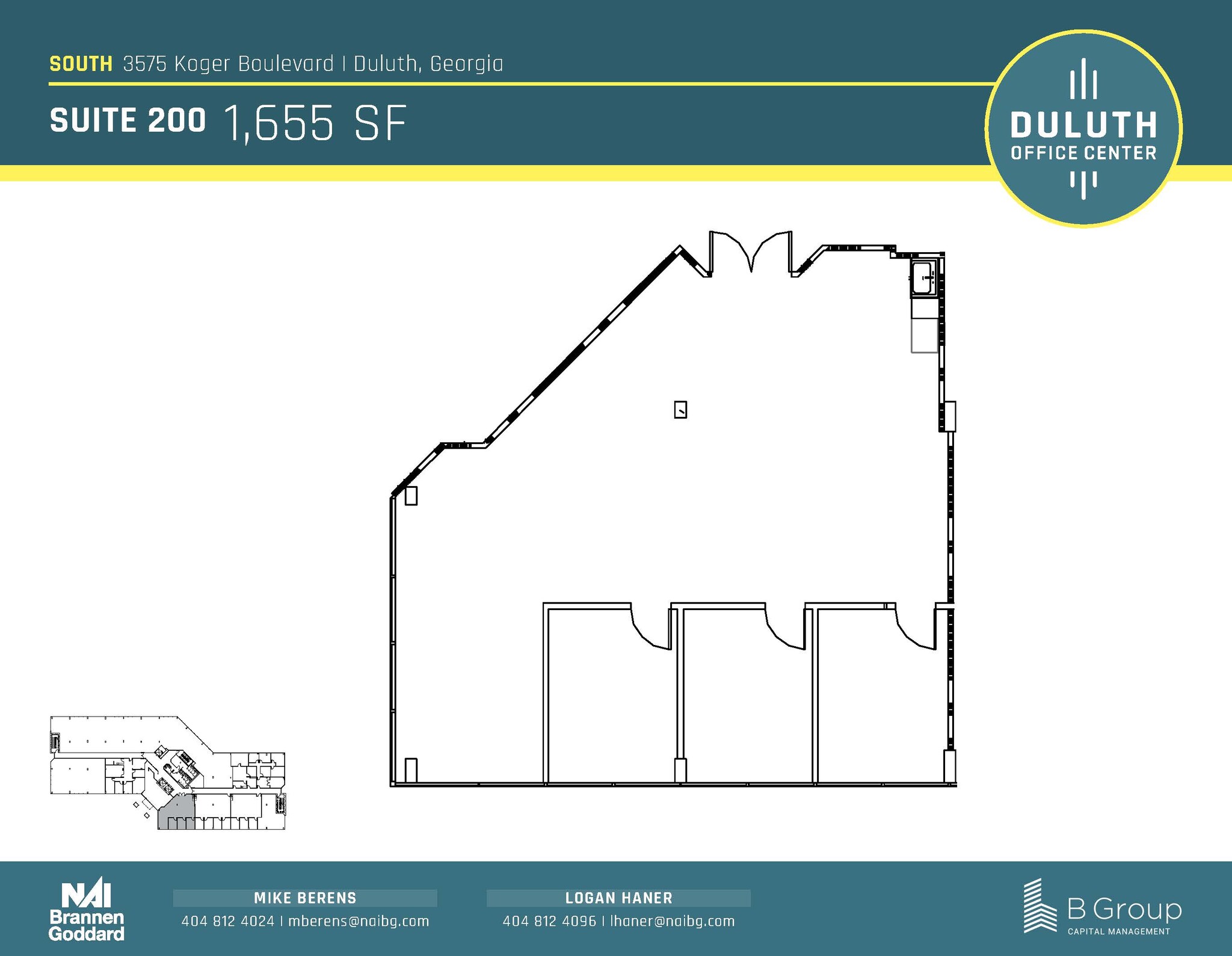 3505 Koger Blvd, Duluth, GA for lease Floor Plan- Image 1 of 1