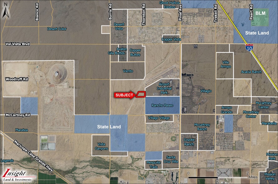 Centennial Rd, Casa Grande, AZ for sale - Aerial - Image 2 of 2