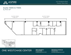 10777 Westheimer Rd, Houston, TX for lease Floor Plan- Image 2 of 2