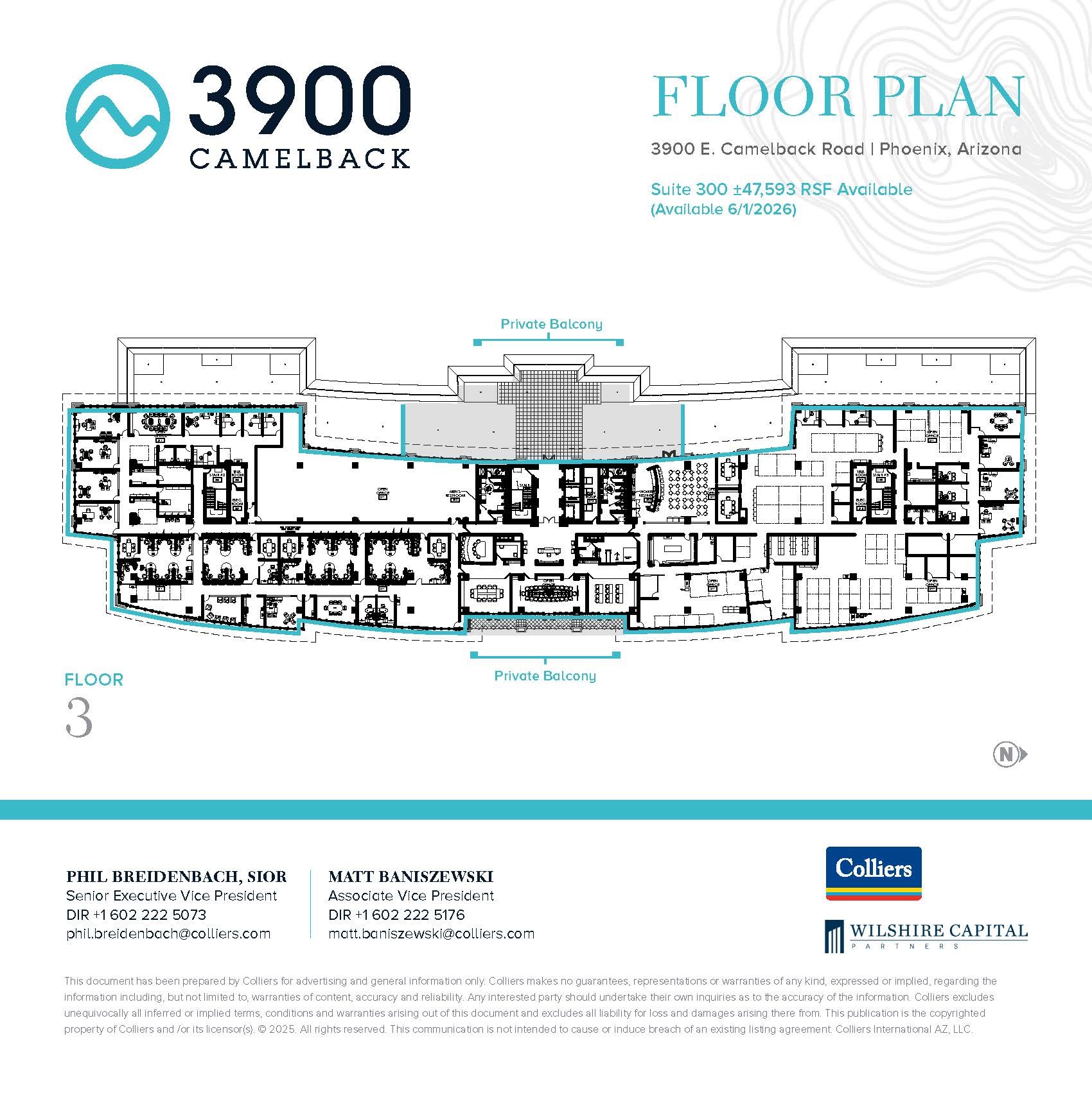 3900 E Camelback Rd, Phoenix, AZ for lease Floor Plan- Image 1 of 1