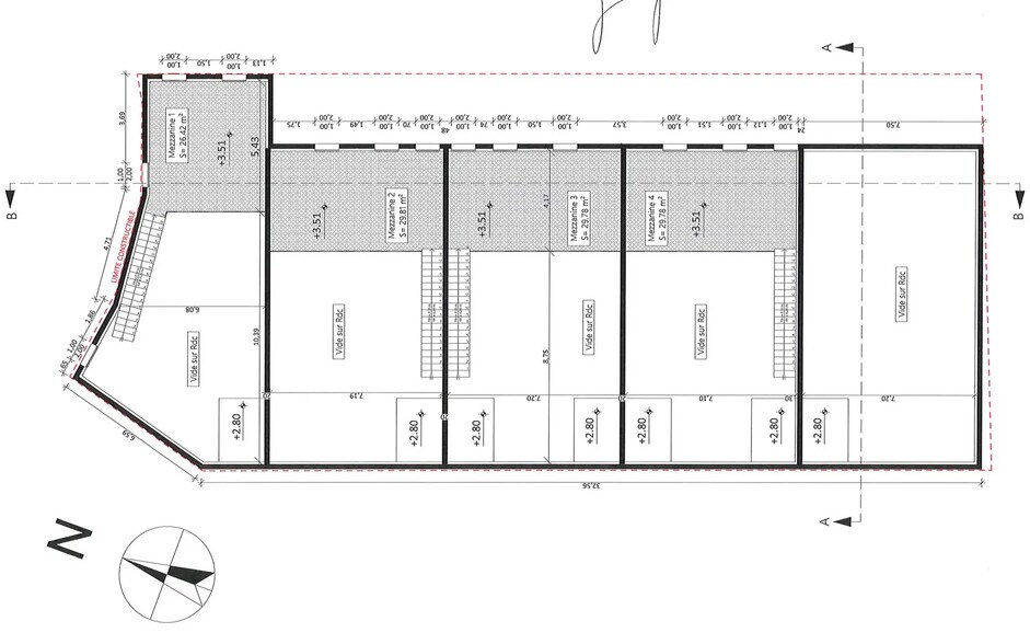 Flex in Perpignan for lease - Floor Plan - Image 2 of 5