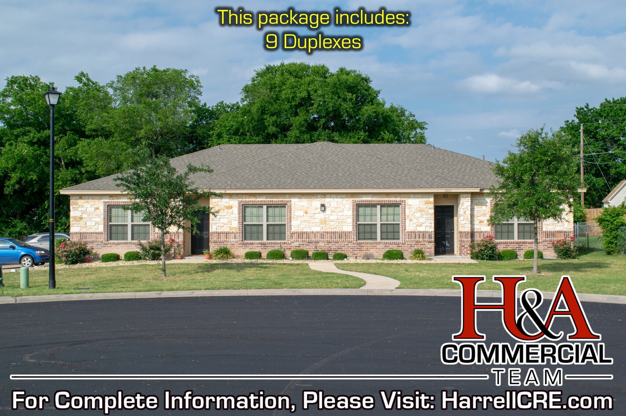 9 Duplexes & 5 Fourplexes Greater Waco Waco, TX for Sale