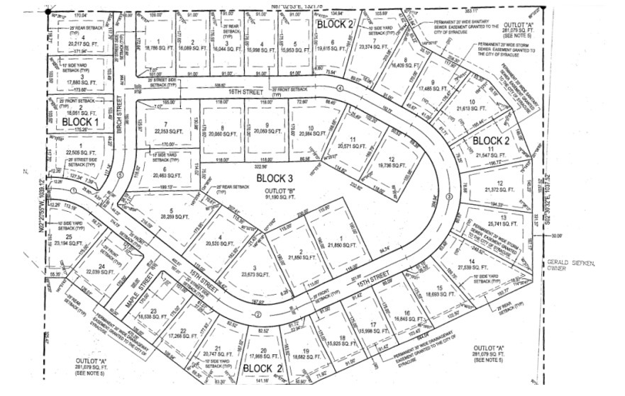 XXX I Rd, Syracuse, NE for sale - Site Plan - Image 2 of 3