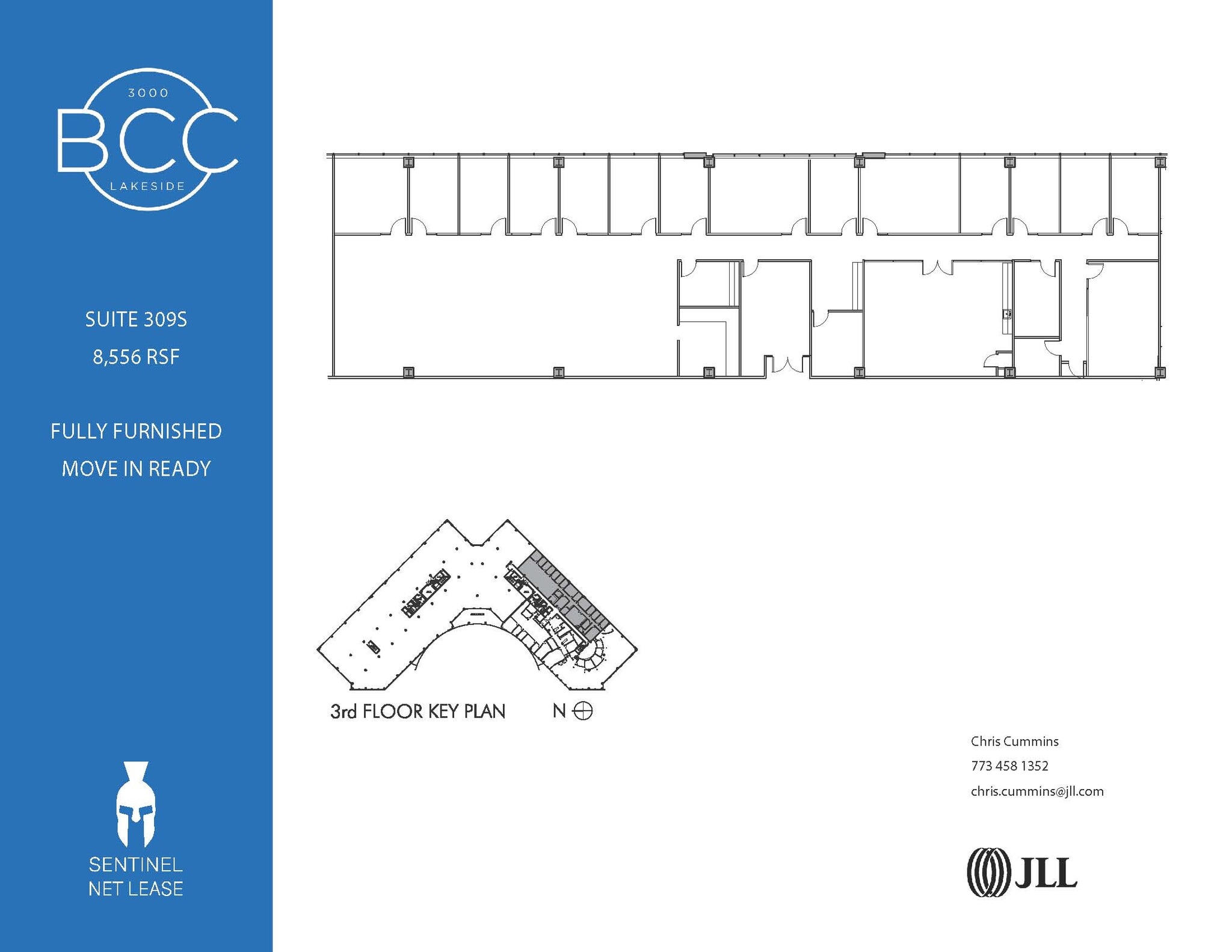 3000 Lakeside Dr, Bannockburn, IL for lease Floor Plan- Image 1 of 1