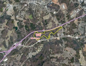 000 I-85 And Edgewood Rd, Gastonia, NC - AERIAL  map view