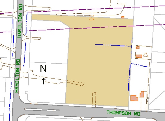5304-5334 N Hamilton Rd, Columbus, OH for lease - Plat Map - Image 2 of 11