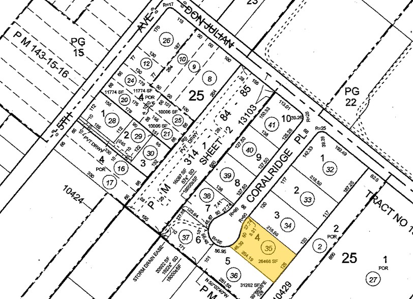 550 S Coralridge Pl, City Of Industry, CA for sale - Plat Map - Image 1 of 1