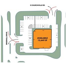 1201 E Churchville Rd, Bel Air, MD for lease Floor Plan- Image 1 of 1