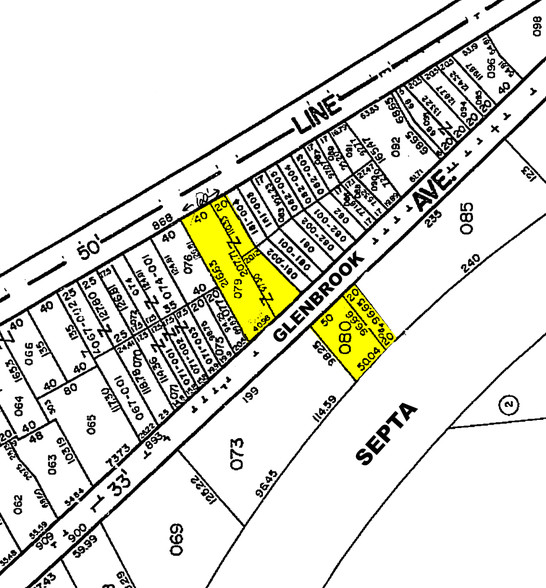 864-868 County Line Rd, Bryn Mawr, PA for lease - Plat Map - Image 2 of 4