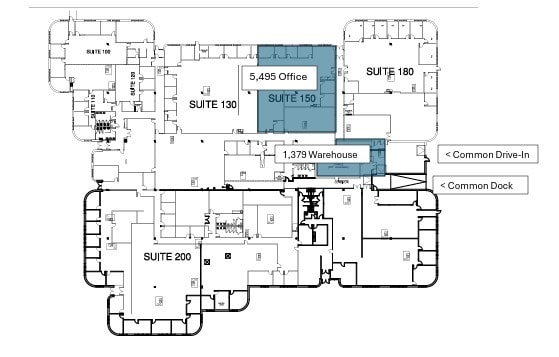 191 S Gary Ave, Carol Stream, IL for lease Floor Plan- Image 1 of 2