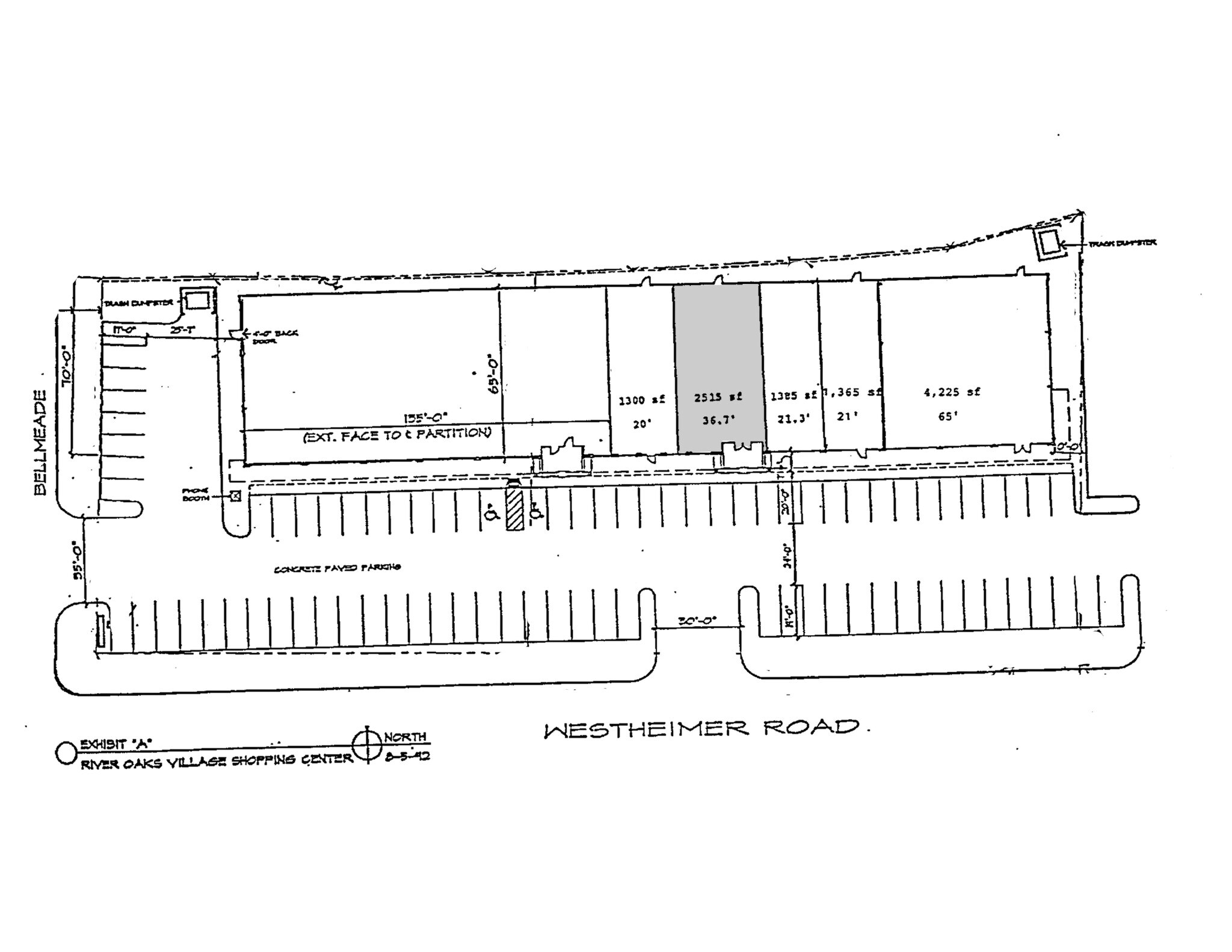 2810 Westheimer Rd, Houston, TX for lease Site Plan- Image 1 of 2