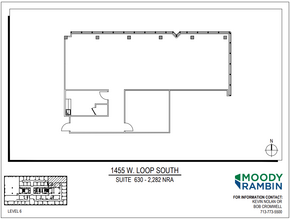 1455 West Loop S, Houston, TX for lease Floor Plan- Image 1 of 1