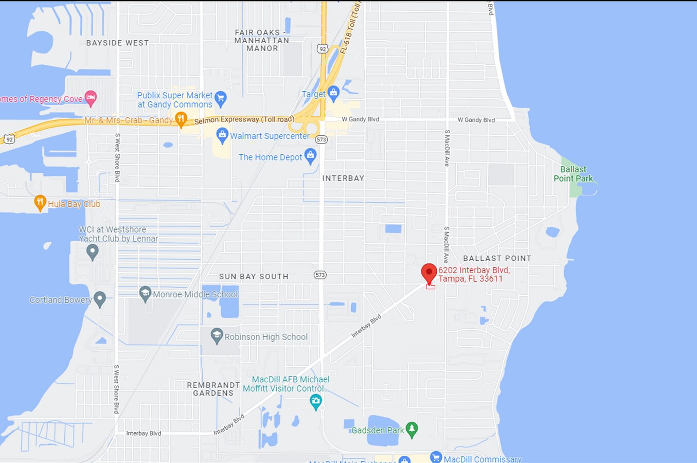 6202 Interbay Blvd, Tampa, FL 33611